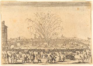 Illustration for article titled The First Fireworks Displays Were Terrifyingly Huge